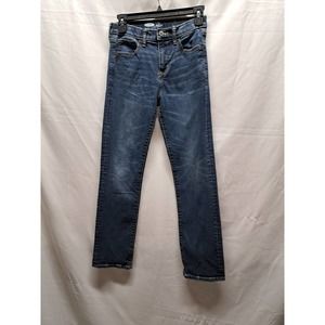 Old Navy Karate Slim built in Flex Max adjustable waist Girls Med wash jeans 14